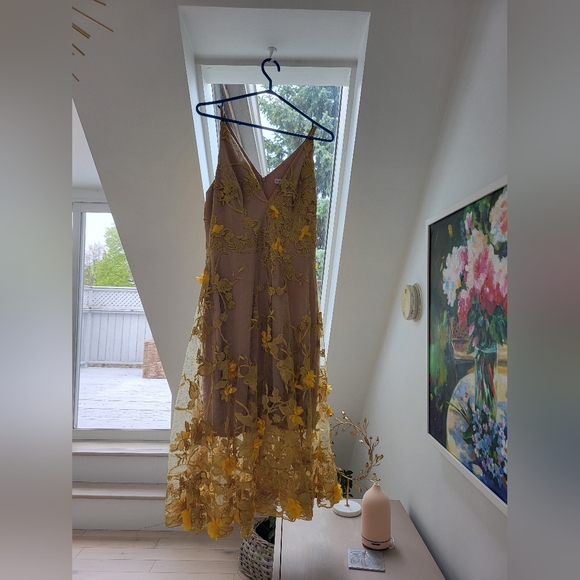 Anthropologie dress the population dress (currentlyus anthro site $450 canadian) - Picture 4 of 5